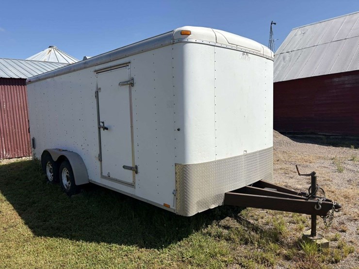 2004-forest-river-cargomate-enclosed-cargo-trailer,-7’x18’,-tandem-axle-with-(2)-3500#-axles,-st205/-image-2