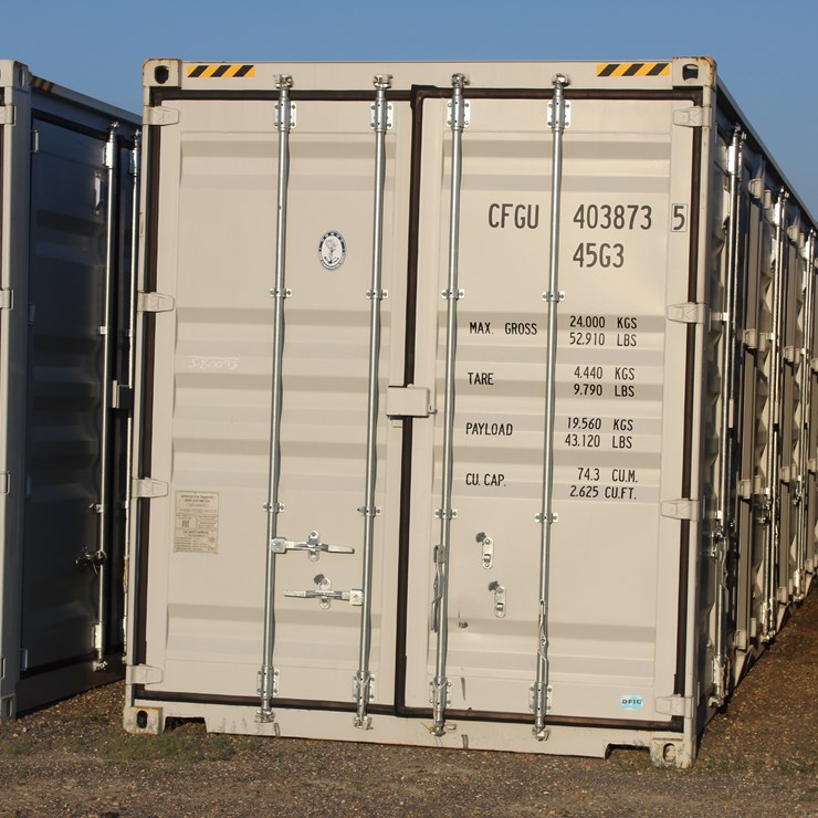 #1213 • 40FT HIGH CUBE MULTI DOOR CONTAINER