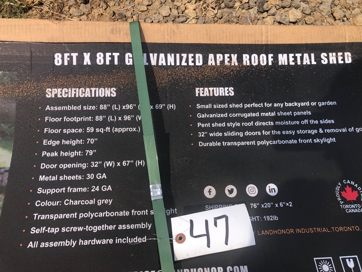 #47-•-8’-x-8’-galvanized-metal-shed-image-3