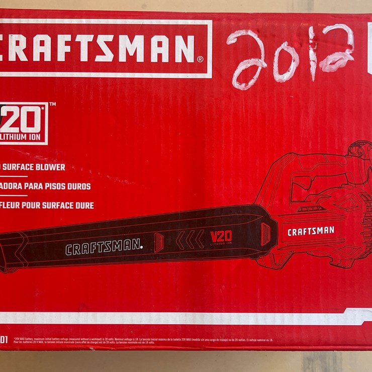 #2012 • CRAFTMAN BLOWER