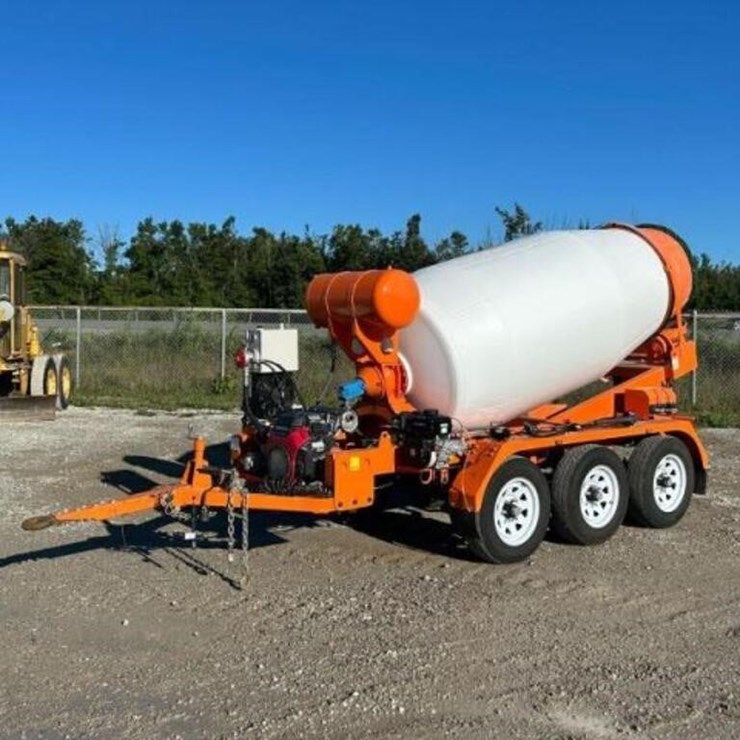 2024 2 Cubic Meter Tow Behind Tri/A Concrete Mixer
