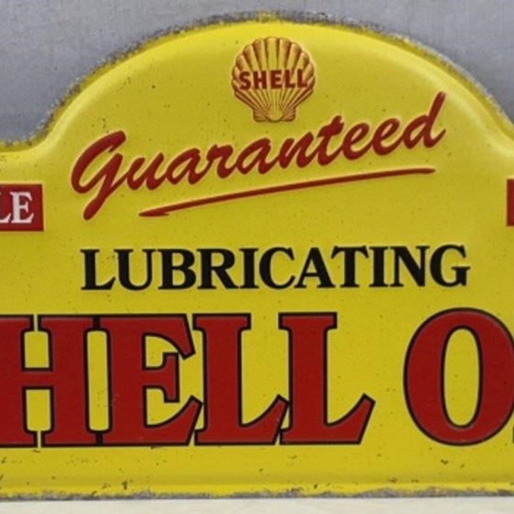 Shell Oil Metal Sign