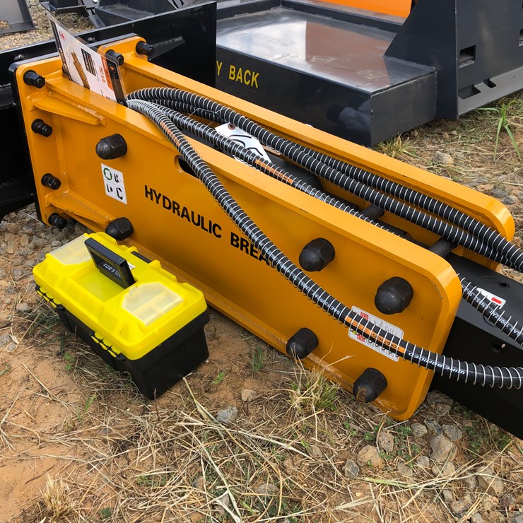 #65 • WOLVERINE SKID STEER HYDRAULIC BREAKER