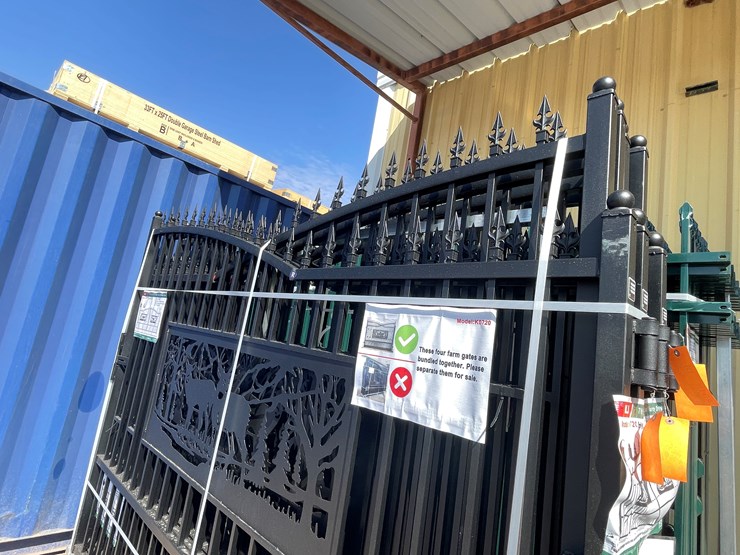 #4019-•-20'-bi-parting-metal-farm-driveway-gate-image-8