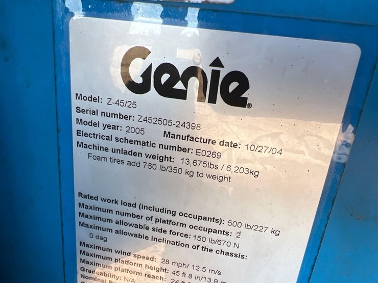 2005-genie-z-45/25-telescopic-lift-image-14