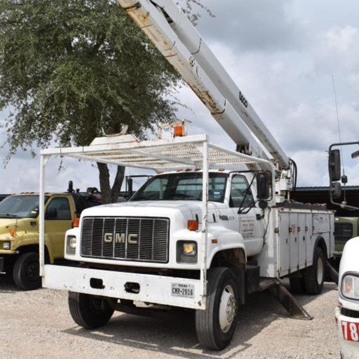 1995 CHEVROLET TOP KICK BUCKET W/ CAT ENGINE AND TECO BUCKET (VIN # 1GDM7H1
