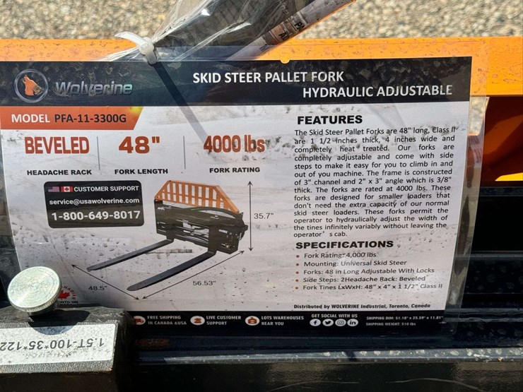 wolverine-pfa-11-3300g-hydraulic-adjustable-skid-steer-pallet-forks-image-2