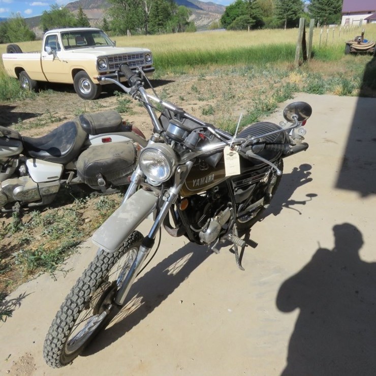 1974 Yamaha Enduro 100 Motorcycle