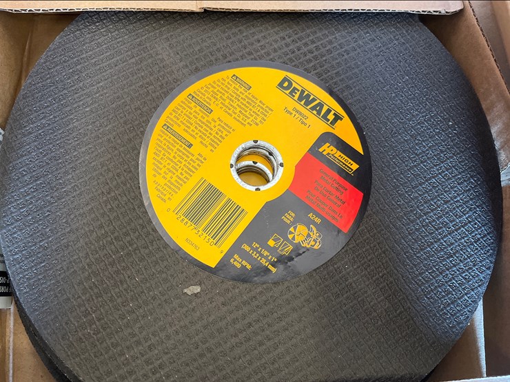#21-•-lot-of-dewalt-12in-cutting-wheels-image-2