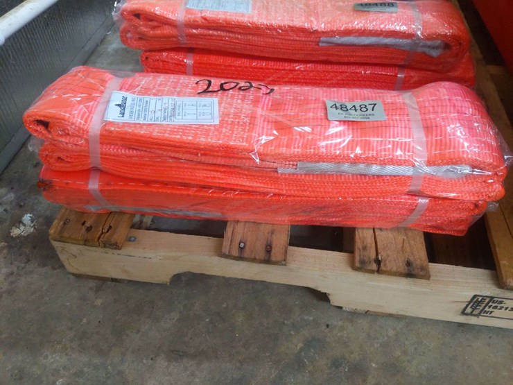 qty-(2)-unused-5"-webbing-slings-image-2