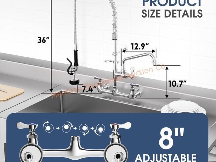 commercial-kitchen-faucet-wall-mount-w-pre-rinse-image-2