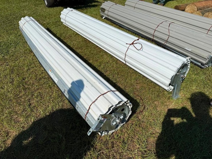 (2)-8.5'-metal-roll-up-doors-(white)-image-2