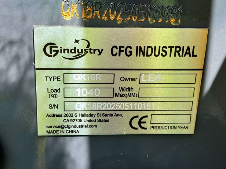 2025-cfg-industrial-qk18r-compact-excavator-...-unused-image-13