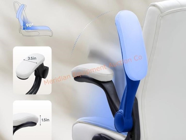 comfortable-leather-office-chair,-white-desk-chair-image-4