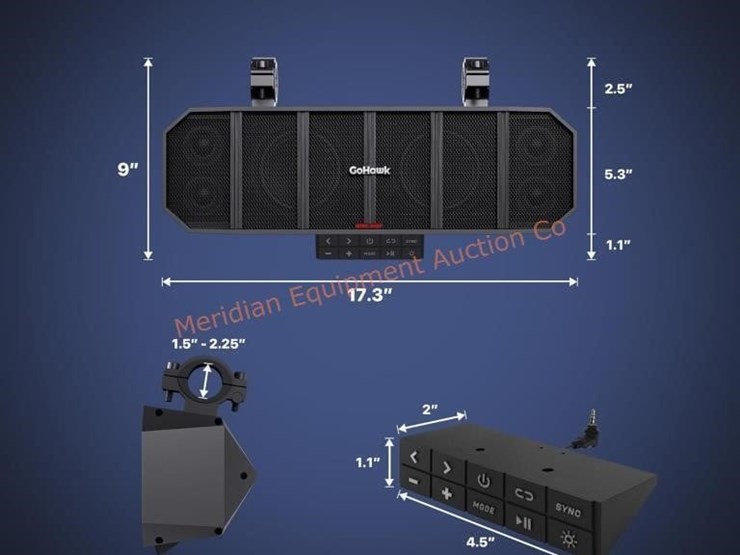 utv-sound-bar-|-waterproof-6-speaker-atv-image-6