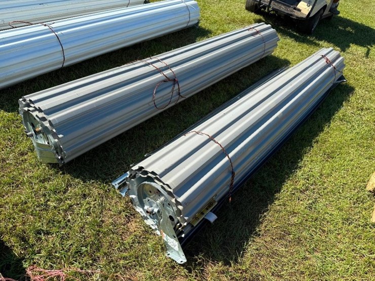(2)-8.5'-metal-roll-up-doors-(gray)-image-2