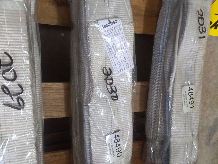 qty-(2)-unused-4"-webbing-slings-image-1