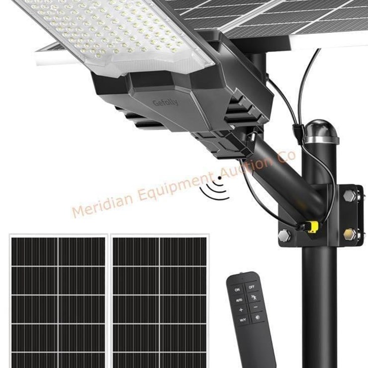 Solar Street Lights Outdoor Commercial 6500K Pro