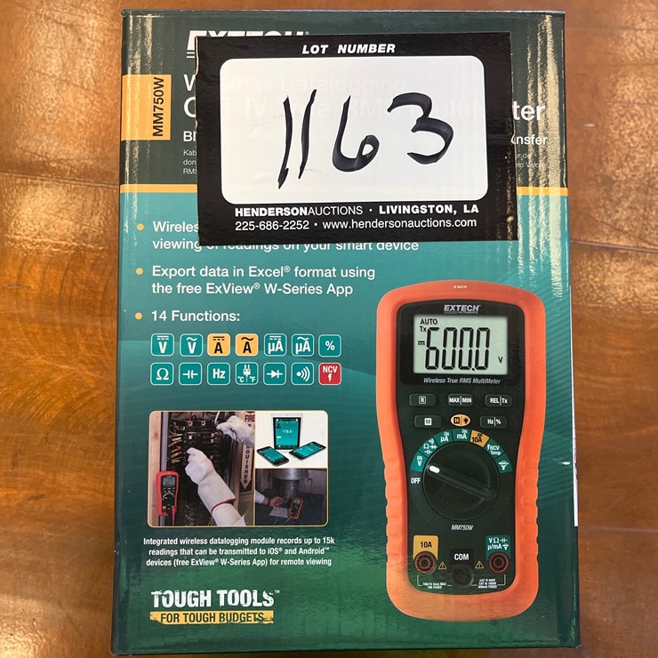 #1163 • EXTECH MULTIMETER