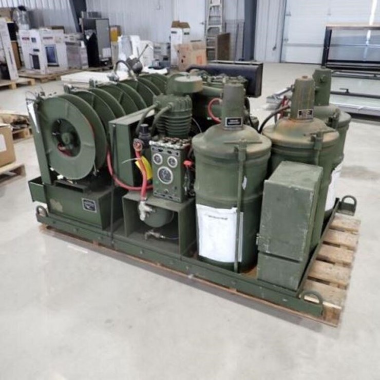 1995 Skid Mounted Diesel Lube Skid 95-056