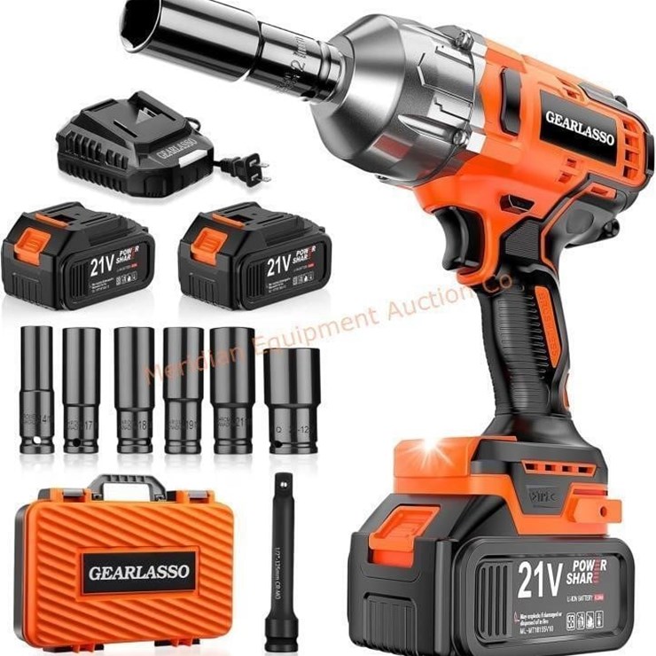 Cordless Impact Wrench 1/2" Brushless High Torque