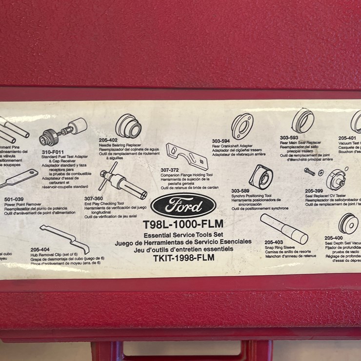 #1168 • FORD ESSENTIAL TOOL SET