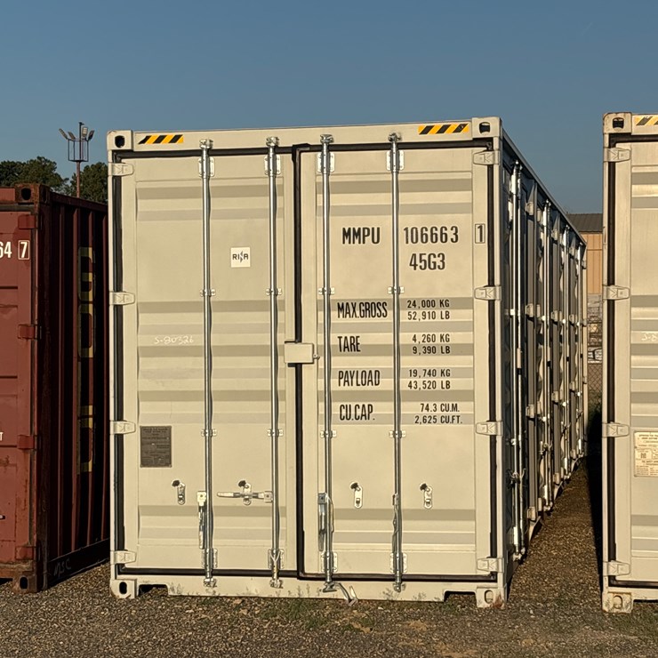 #1214 • 40 FT HIGH CUBE CONTAINER