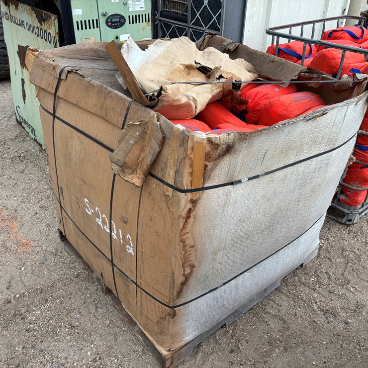 #3512 • PALLET OF WATER ACTIVATED FLOOD CONTROL BAGS