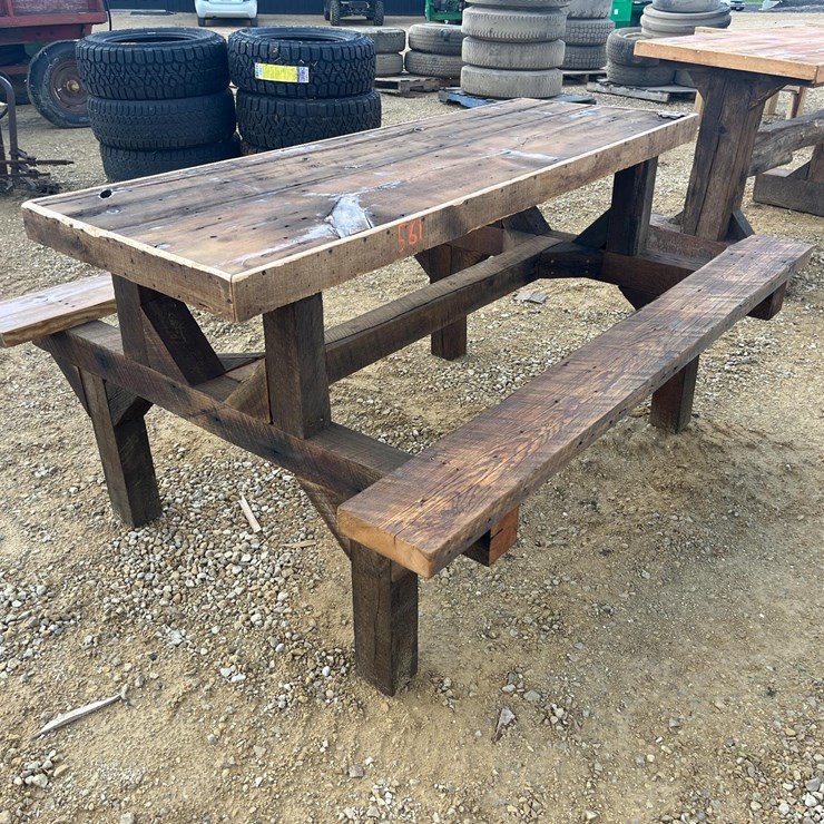 Barnwood Picnic Table