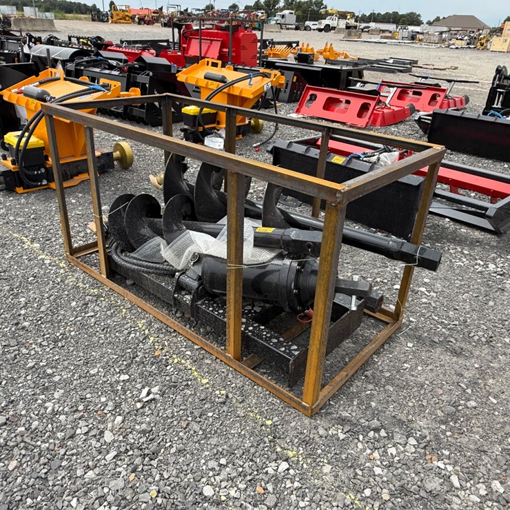 #2000 • #26519 • Lot of (3) Unused AGT Skid Steer Augers SSNMAG25070701I