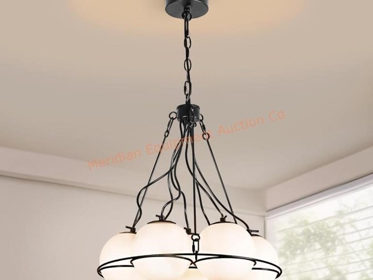 milk-glass-chandeliers-dining-room-7-light-globe-image-1