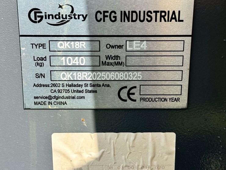 2025-cfg-industrial-qk18r-mini-excavator-...-unused-image-7