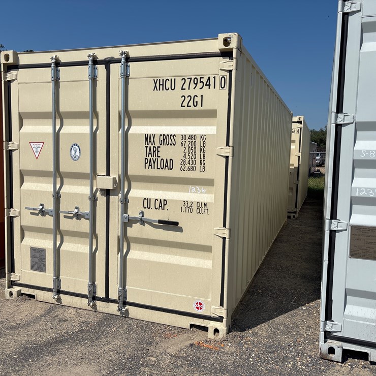 #1236 • 20 FT CONTAINER