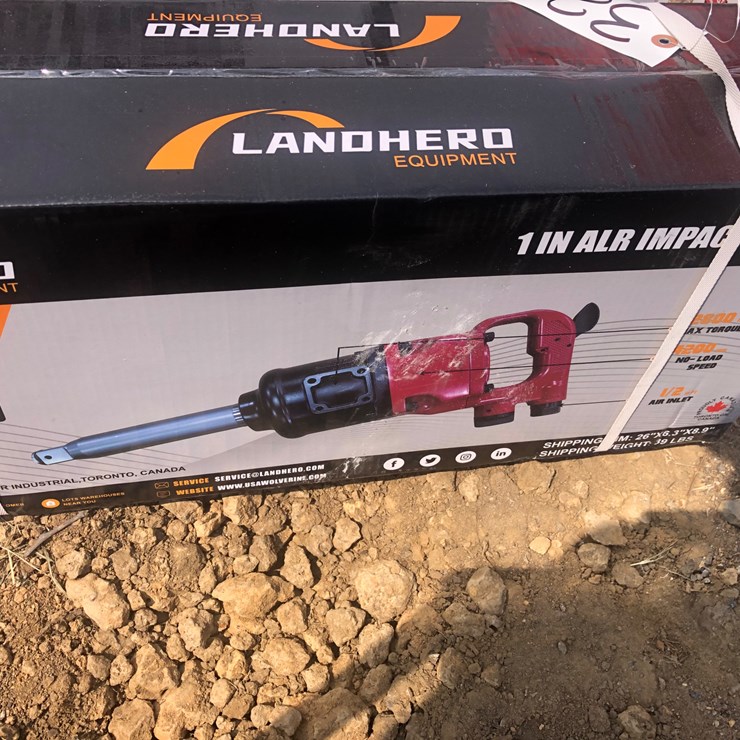 #33 • LANDHERO 1” AIR IMPACT WRENCH