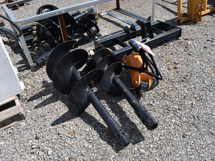 skid-steer-posthole-digger-w/-12"-and-18"-auger-image-1