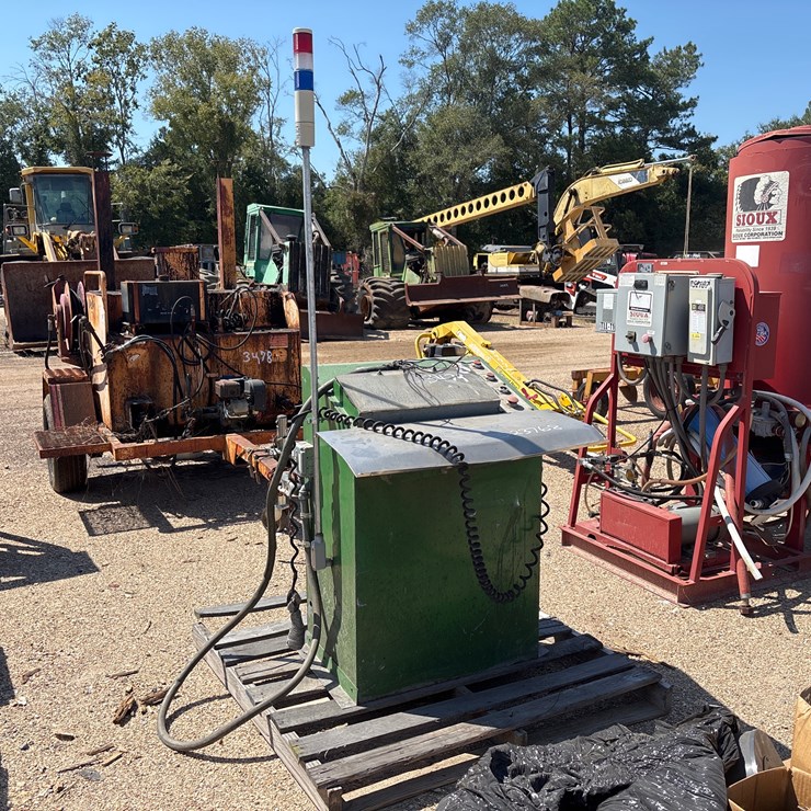 #3479 • LOCKFORMER TEST MACHINE, ELECTRIC, SKID MTD