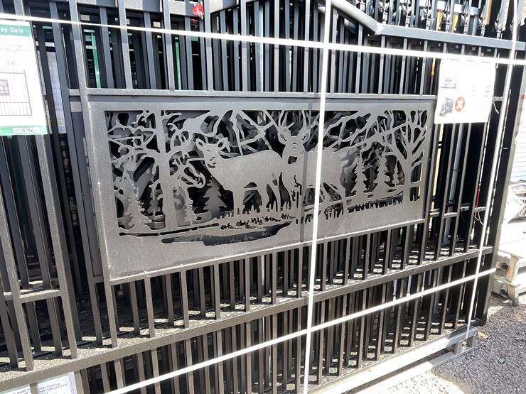 #4018-•-20'-bi-parting-metal-farm-driveway-gate-image-4