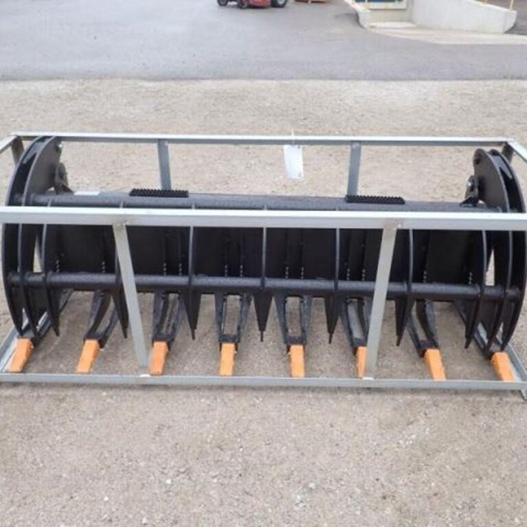 UNUSED Greatbear 78 In. Heavy Root Grapple Rake