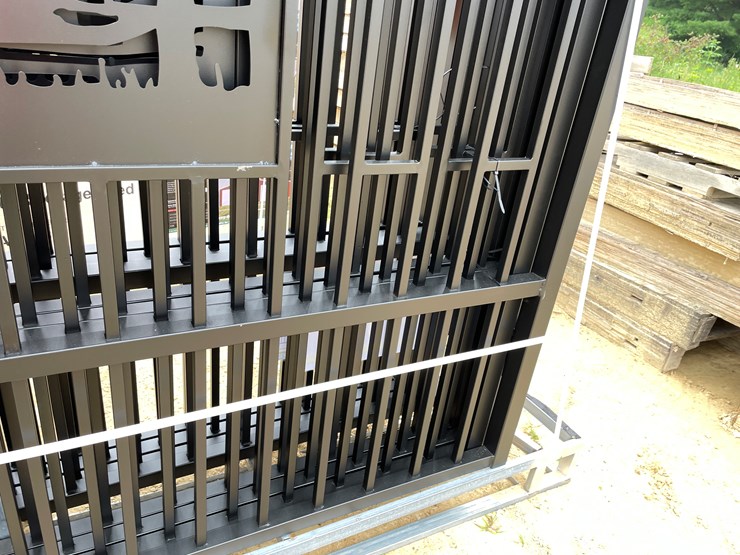 #2460-•-new-kj-7'-x-20'-metal-farm-driveway-gate-image-10