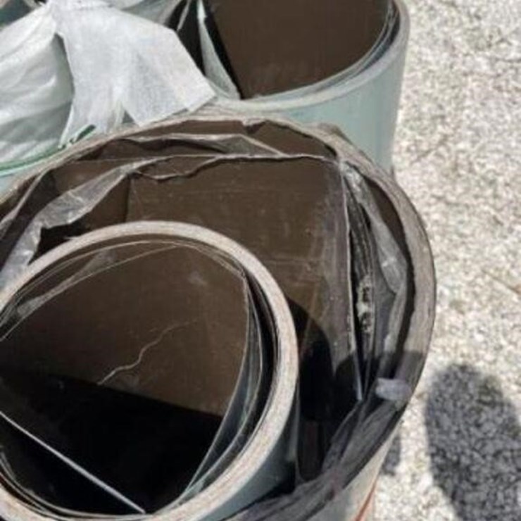 UNUSED Qty Of (3) Coils 24 In. x 50 Ft Galvanized