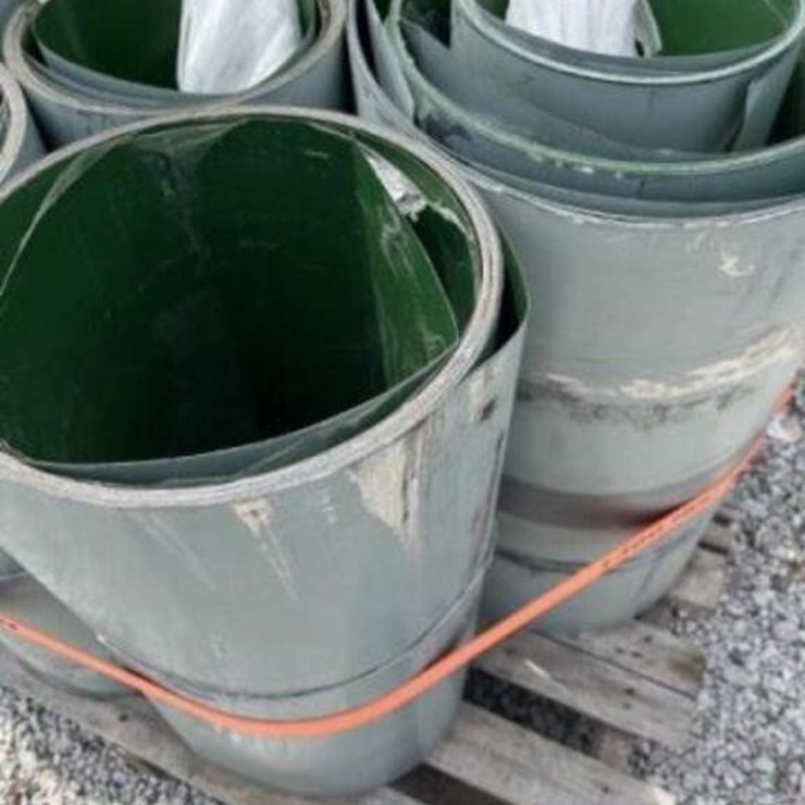 UNUSED Qty Of (3) Coils 24 In. x 50 Ft Galvanized