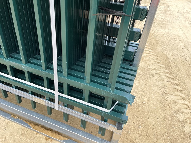 #2454-•-new-kj-8'-x-6'-powder-coated-steel-site-fence-image-10