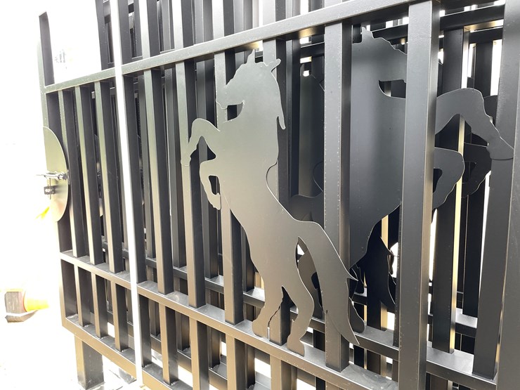 #2457-•-new-kj-7'-x-20'-metal-farm-driveway-gate-image-10
