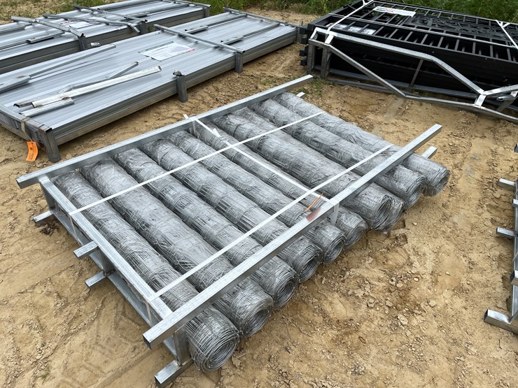 #2446-•-kj-new-hot-dip-galvanized-field-fence-image-1