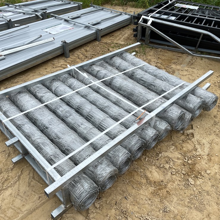 #2446 • KJ New Hot Dip Galvanized Field Fence