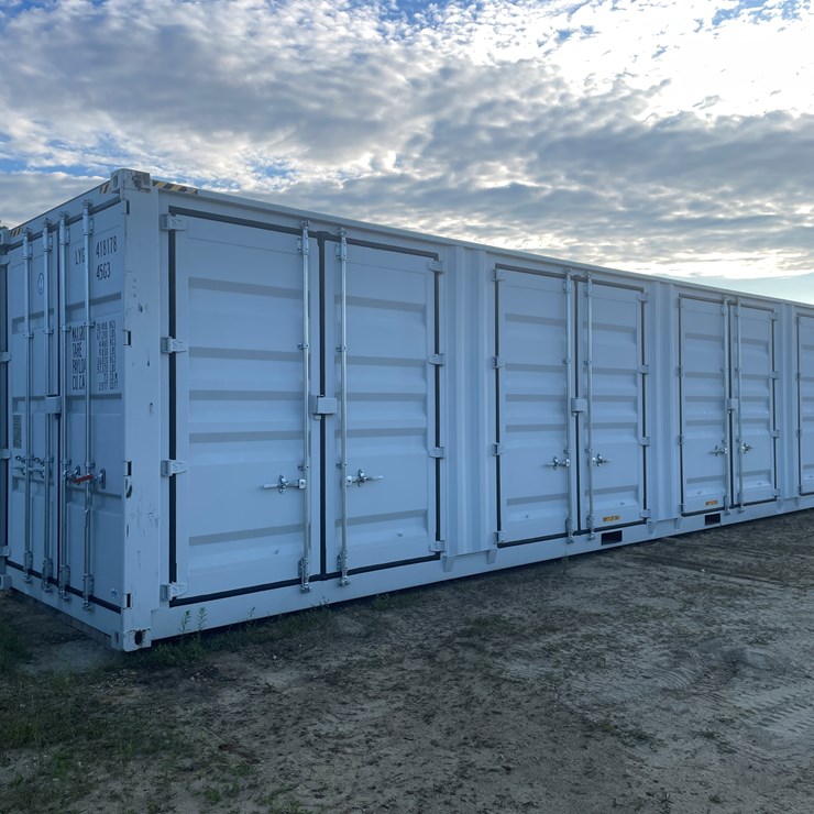#1850 • 40' High Cube Multi-Door Shipping Container