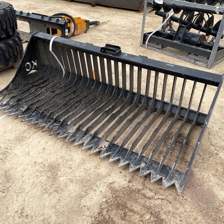 #2372 • New KC 72" Skeleton Skid Steer Bucket