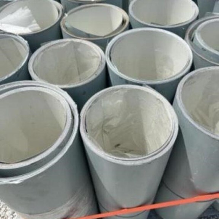 UNUSED Qty Of (4) Coils 24 In. x 50 Ft Galvanized