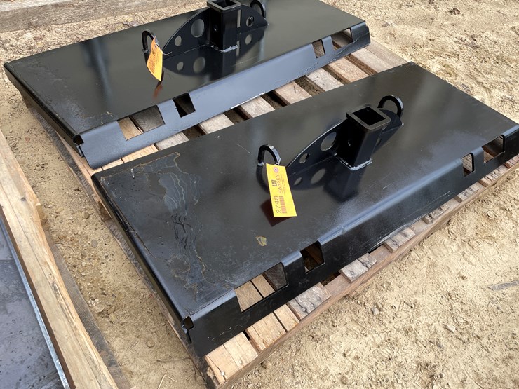 #2748-•-new-pinnacle-heavy-duty-1/2-moon-gusseted-2"-receiver-hitch-with-chain-hook-image-3