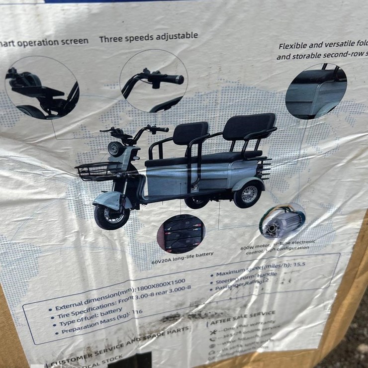 2025 IRGC40 3 WHEELED MINI GOLF CART